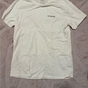 PATAGONIA - FITZ ROY ICON RESPONSIBILI TEE - BIRCH WHITE